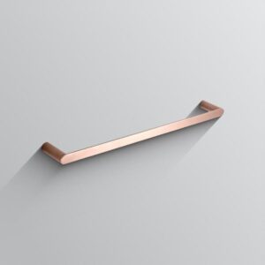 Element Single Towel Rail 600mm Light Rose Gold