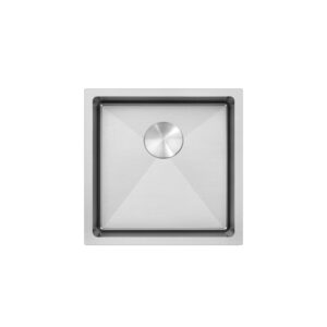 Lorne Single Bowl Sink 450x450x200mm BSS With Waste Cover