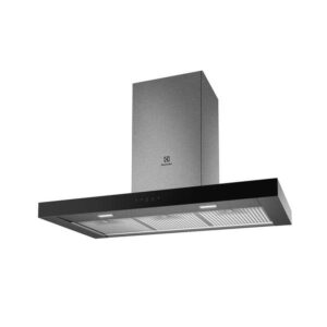 Canopy Rangehood 90cm 3 Speed Dual Fan 790m3/h LED Touch Controls Dark S/S