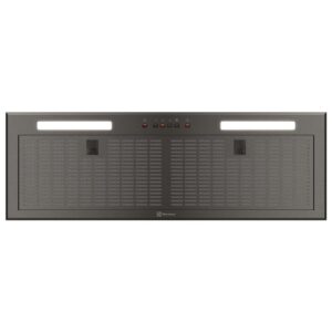 Integrated Rangehood 86cm 3 Speed Fan+Boost 830m3/h LED Dark S/S