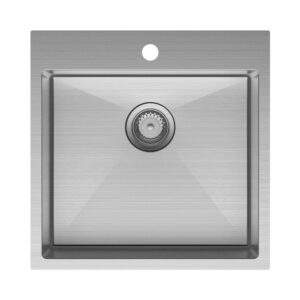 Hana 42L Single Kitchen Sink S/S 510 x 510 x 230
