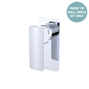 Tono Shower Mixer Rectangular Plate Chrome Trim Kit ONLY LF