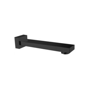 Nautica Bath Spout 200mm Matt Black
