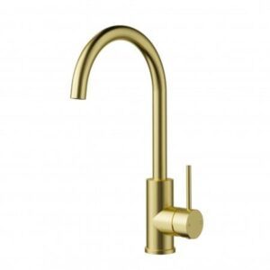 Otus Slimline Sink Mixer 304 SS Brushed Gold