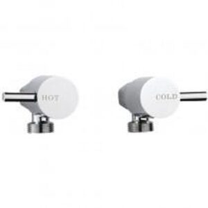 PJK90NZ Washing Machine Stops 1/4 Turn Chrome LF