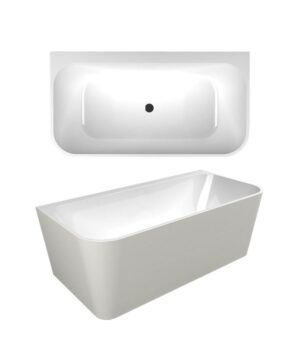 Plati 130 Freestanding Bath BTW 1500 White