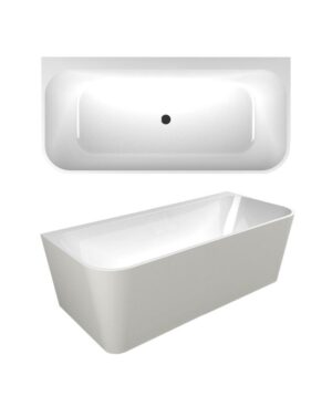 Plati 130 Freestanding Bath BTW 1700 White