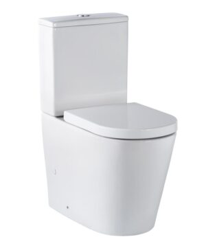 Modia Wall Faced Toilet Suite Cleanflush Soft Close Classic Seat