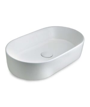 Aurora 530 Basin Above Counter 530 x115mm Matte White