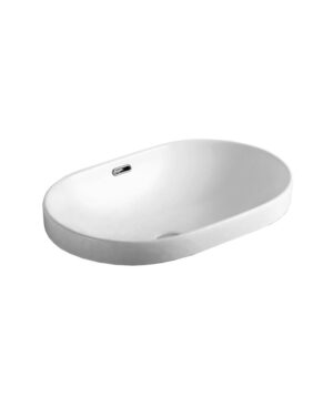 Arko 605 Basin Semi Inset Super Elipse Gloss White