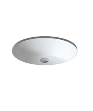 Arko 203 Ceramic Basin Undermount 495x410mm 0TH OF White