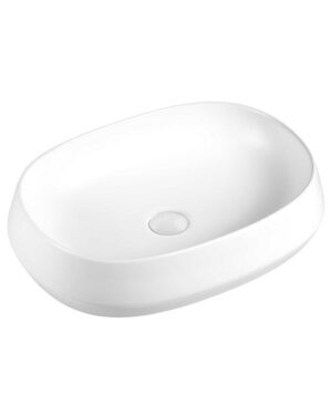 Loni 540 Basin Above Counter Matte White