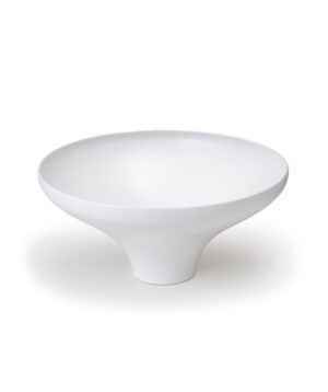 Agra 430 Insert Round Basin White Silk Matte 0TH NOF
