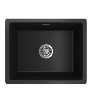 Oros 550 Arqstone Sink 550x440mm 0TH OF Black