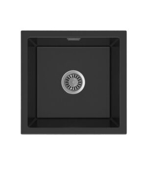 Oros 450 Arqstone Sink 450x440mm 0TH OF Black