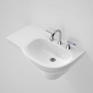 Care 700 Wall Basin LH Shelf 3TH