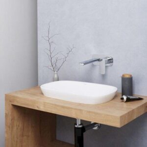 Contura 530 Inset Basin White No Tap Hole