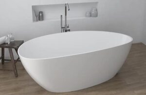 Tranquil Plus Freestanding Bath 1700mm Gloss White