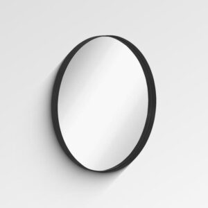 Element Round Mirror 100cm Black Trim
