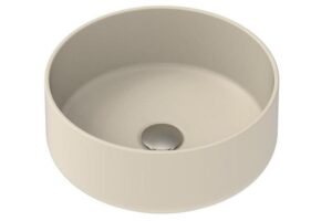 Margot Round Above Counter Basin 360 Matte Ivory Ceramic