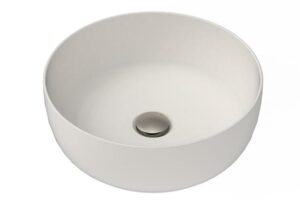 Glam Round Above Counter Basin Matt Pearl