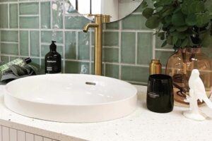 Ozera Oval Basin 500x370mm White Gloss