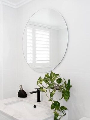 Round Mirror Polished Edge 400mm