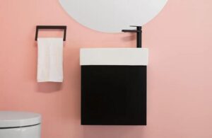 Tiny 465 Wall Hung Ceramic Top Gloss White