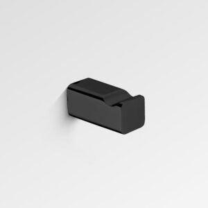 Marlo Compact Single Robe Hook Matt Black