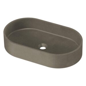 Zale Concrete Basin Oval 600x350x120mm