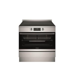 Electric Upright Cooker 90cm 5 Zone Ceramic Cooktop Air Fryer S/S