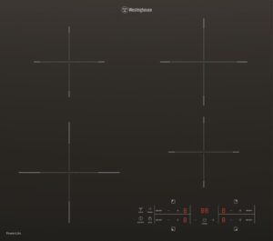 Induction Cooktop Powerlite 60cm 4 Zone Touch Controls Power Boost Black