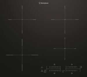 Induction Cooktop 60cm 4 Zone Touch Controls Boil Protect Black