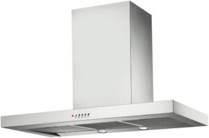 Canopy Rangehood 90cm Box Style 3 Speed Fan 750m3/h S/S