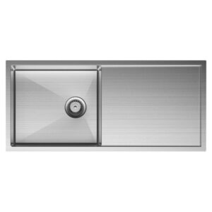 Hana 36L Single Kitchen Sink With Drainer 990 x 450 x 200