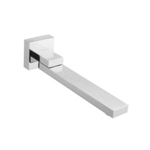 Nautica Square Swivel Bath Outlet 250mm Chrome