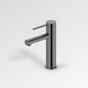 Kova Basin Mixer Straight Spout Gun Metal LF
