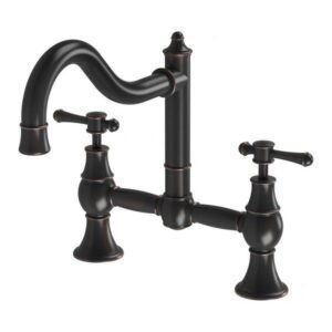 Nostalgia Lever Exposed Sink Set Antique Black