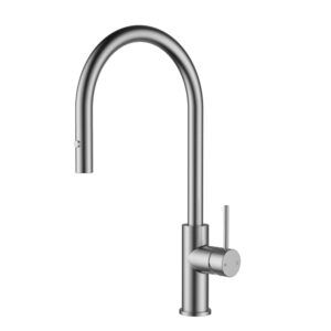 Otus Slimline Sink Mixer Pull Out Brushed 304 SS