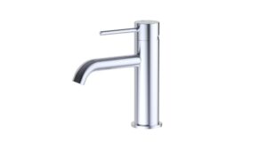 Otus Slimline Basin Mixer Curved Outlet Chrome