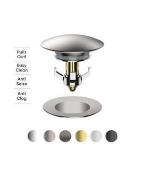 Pop-Out Basin Waste Chrome