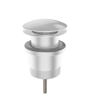 Pop-Out Basin Waste White Silk Matte