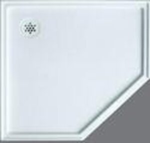 Resort MB10 Corner 900x900mm Polymarble Shwr Base White