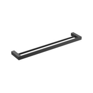 Marlo Double Towel Rail 600mm Matte Black