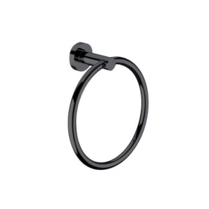 Nirvana Towel Ring Matt Black