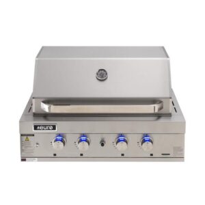 BBQ Built-In 90cm 4 Burner with Hood S/S