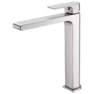 Bianca Tall Basin Mixer Brushed Nickel