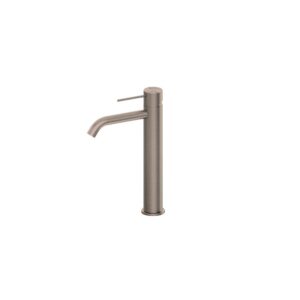 Mecca Tall Basin Mixer Brushed Bronze