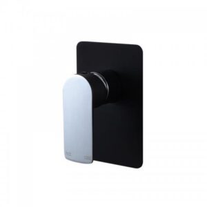 Ascent Shower Mixer Matt Black/Chrome