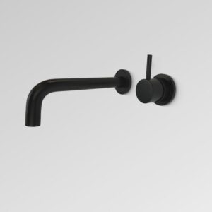 New York Wall Bath Mixer With 200mm Spout Matte Black